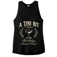 Espresso Martini Birthday A Tini Bit Older A Tiny Bit Older Ladies PosiCharge Tri-Blend Wicking Tank