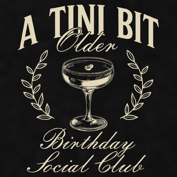 Espresso Martini Birthday A Tini Bit Older A Tiny Bit Older Ladies PosiCharge Tri-Blend Wicking Tank