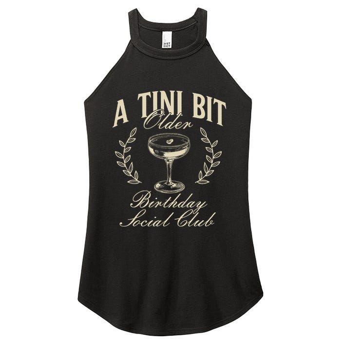 Espresso Martini Birthday A Tini Bit Older A Tiny Bit Older Women's Perfect Tri Rocker Tank