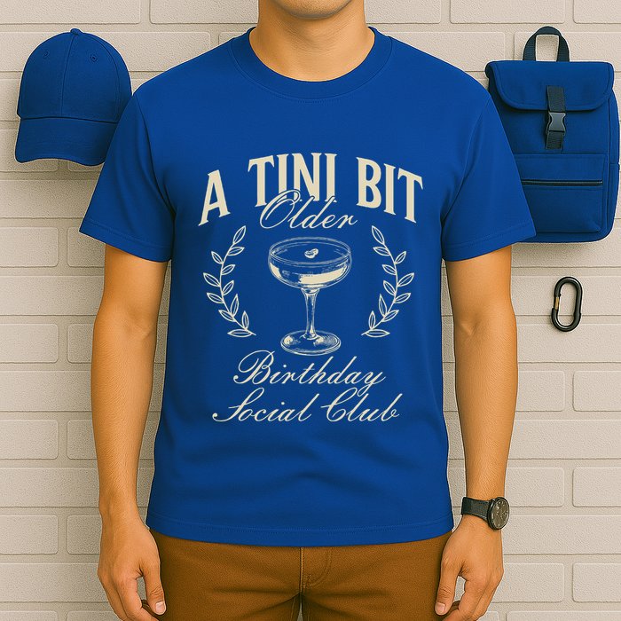 Espresso Martini Birthday A Tini Bit Older A Tiny Bit Older T-Shirt