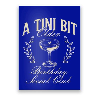 Espresso Martini Birthday A Tini Bit Older A Tiny Bit Older Poster