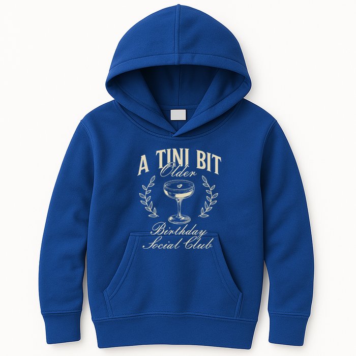 Espresso Martini Birthday A Tini Bit Older A Tiny Bit Older Kids Hoodie