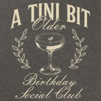Espresso Martini Birthday A Tini Bit Older A Tiny Bit Older Cotton Canvas Backpack