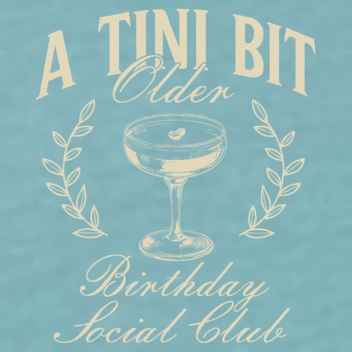 Espresso Martini Birthday A Tini Bit Older A Tiny Bit Older Sueded Cloud Jersey T-Shirt