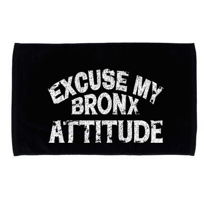 Excuse My Bronx New York Attitude Funny Ny Microfiber Hand Towel