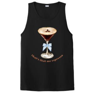 Espresso Martini Blue Bow PosiCharge Competitor Tank