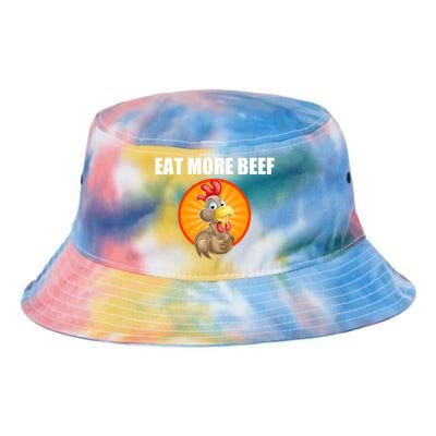 Eat More Beef Gift Funky Chicken Says So Gift Beef Eaters Gift Tie Dye Newport Bucket Hat