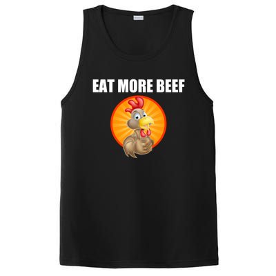 Eat More Beef Gift Funky Chicken Says So Gift Beef Eaters Gift PosiCharge Competitor Tank