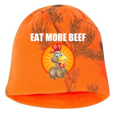 Eat More Beef Gift Funky Chicken Says So Gift Beef Eaters Gift Kati - Camo Knit Beanie