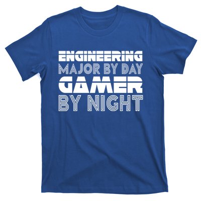 Engineering Major By Day Gamer Student Engineer Video Games Funny Gift T-Shirt