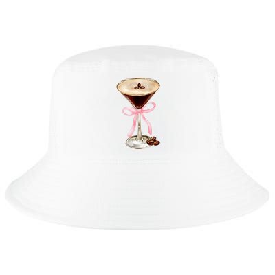 Espresso Martini Bow Graphic Cool Comfort Performance Bucket Hat