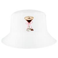 Espresso Martini Bow Graphic Cool Comfort Performance Bucket Hat