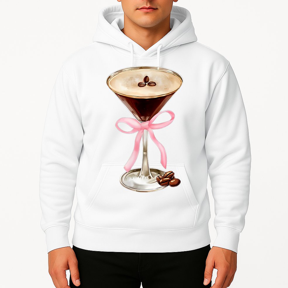 Espresso Martini Bow Graphic Hoodie