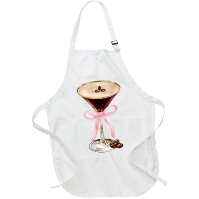 Espresso Martini Bow Graphic Apron