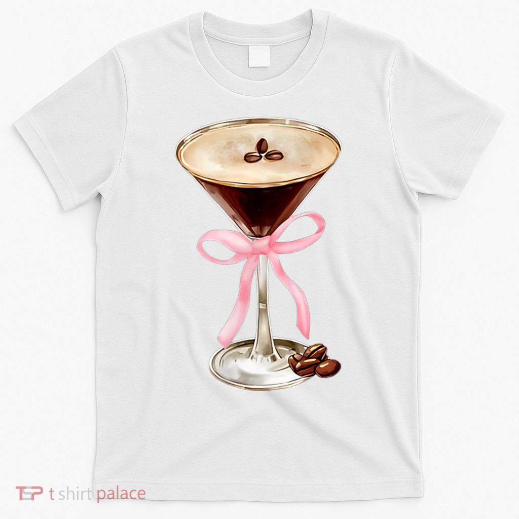 Espresso Martini Bow Graphic T-Shirt
