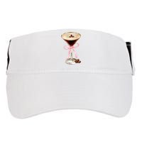 Espresso Martini Bow Graphic Adult Drive Performance Visor