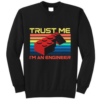 Engineer Master Builder Building Blocks Bricks Bricklayer Sweatshirt