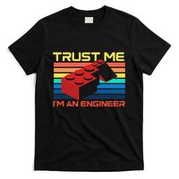 Engineer Master Builder Building Blocks Bricks Bricklayer T-Shirt