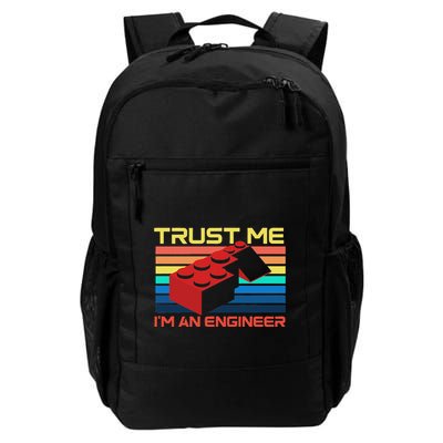 Engineer Master Builder Building Blocks Bricks Bricklayer Daily Commute Backpack