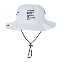 Eric Mays Bloviate Navigate Aviate Or Whatever Ate Bucket Hat