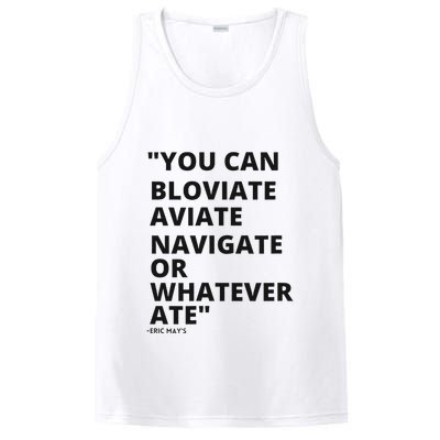 Eric Mays Bloviate Navigate Aviate Or Whatever Ate PosiCharge Competitor Tank