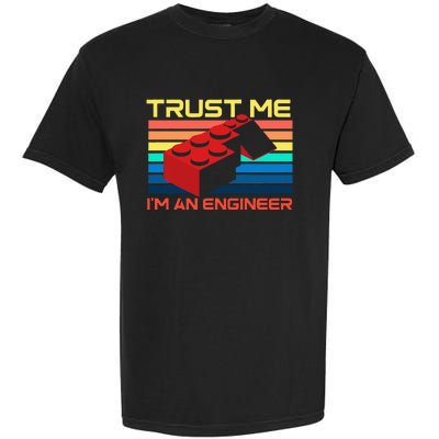 Engineer Master Builder Building Blocks Bricks Bricklayer Garment-Dyed Heavyweight T-Shirt