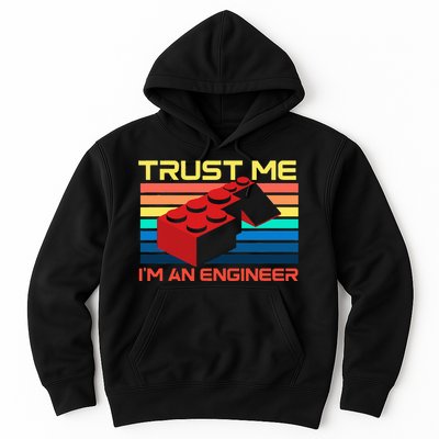 Engineer Master Builder Building Blocks Bricks Bricklayer Hoodie