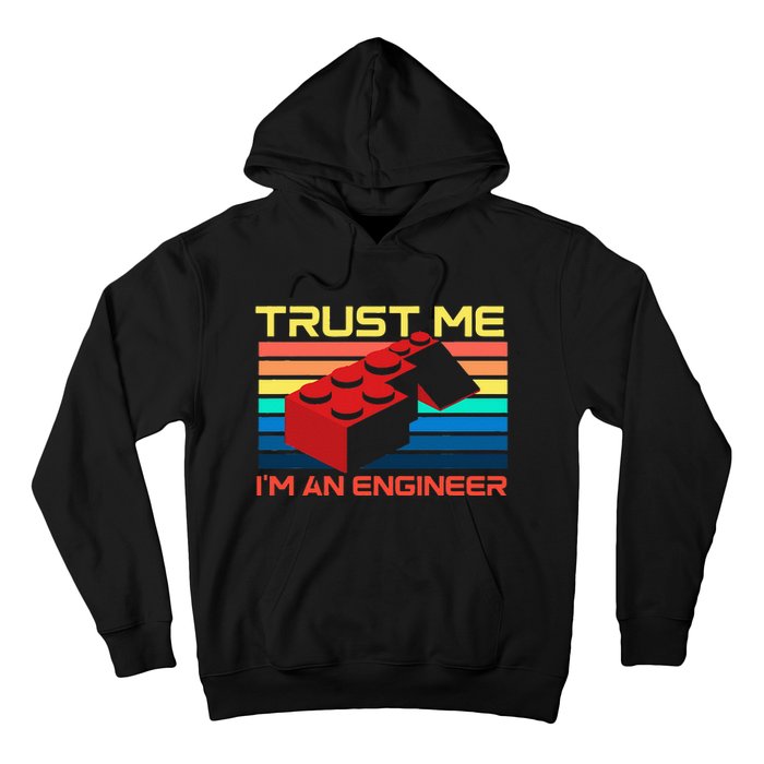 Engineer Master Builder Building Blocks Bricks Bricklayer Hoodie