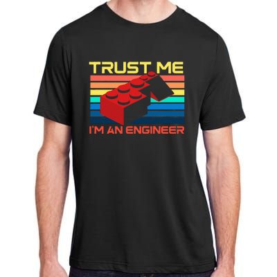 Engineer Master Builder Building Blocks Bricks Bricklayer Adult ChromaSoft Performance T-Shirt