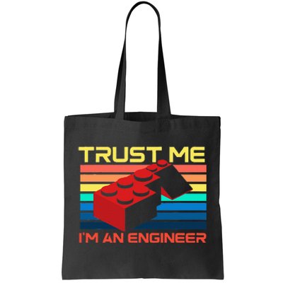 Engineer Master Builder Building Blocks Bricks Bricklayer Tote Bag