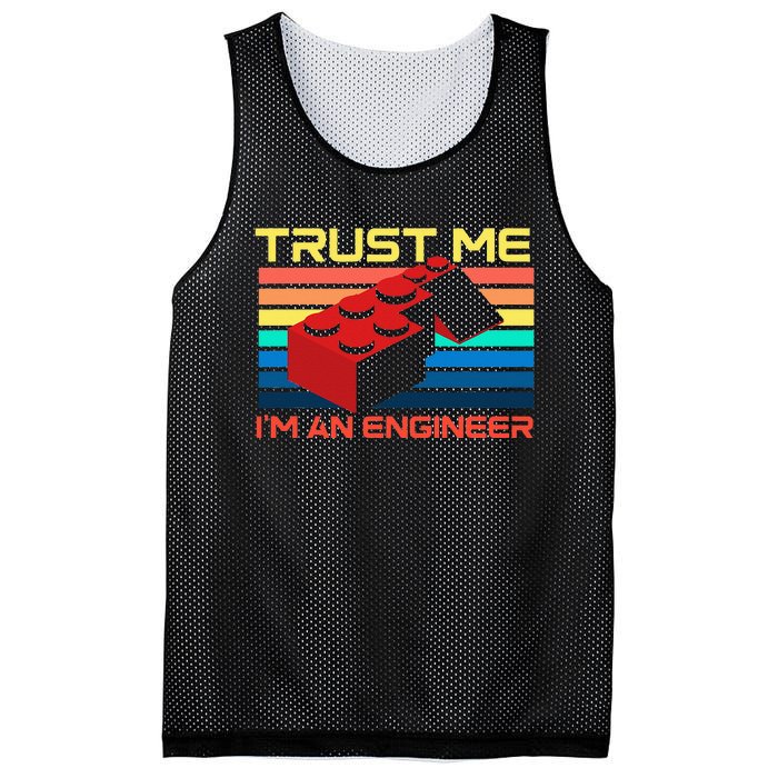 Engineer Master Builder Building Blocks Bricks Bricklayer Mesh Reversible Basketball Jersey Tank