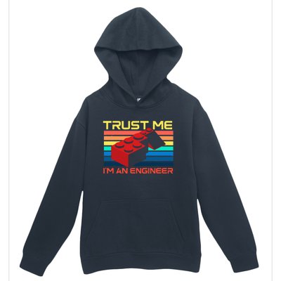 Engineer Master Builder Building Blocks Bricks Bricklayer Urban Pullover Hoodie