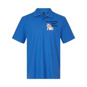 Even My Bulldog Dog Loves Trump The Felon 2024 Us Election Cute Gift Softstyle Adult Sport Polo