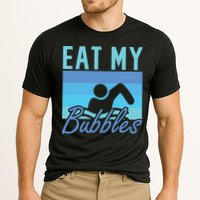 Eat My Bubbles Swim Swimmer Cooling Performance Crew T-Shirt