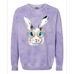 Easter Male Bunny Cute Holiday Colorblast Crewneck Sweatshirt