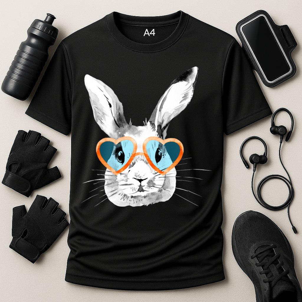 Easter Male Bunny Cute Holiday Cooling Performance Crew T-Shirt