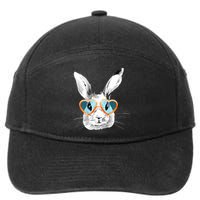 Easter Male Bunny Cute Holiday 7-Panel Snapback Hat