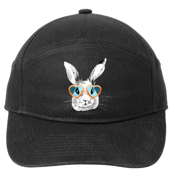 Easter Male Bunny Cute Holiday 7-Panel Snapback Hat