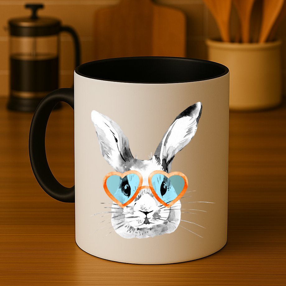 Easter Male Bunny Cute Holiday Mug