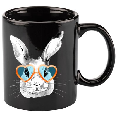 Easter Male Bunny Cute Holiday 11oz C Handle Ceramic Mug