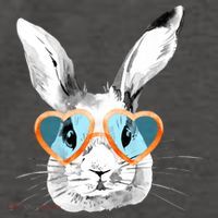 Easter Male Bunny Cute Holiday Vector Backpack