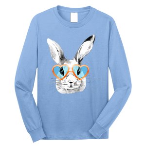 Easter Male Bunny Cute Holiday Long Sleeve Shirt