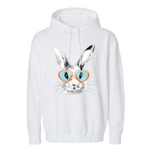 Easter Male Bunny Cute Holiday Garment-Dyed Fleece Hoodie