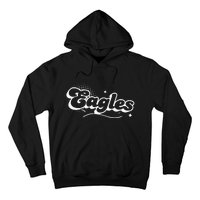 Eagles Mascot Back To School Spirit Sport Fans Game Hoodie