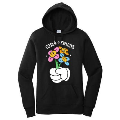 El Mariana Born Ojalá Explotes. Women's Pullover Hoodie