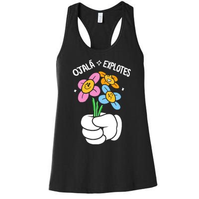 El Mariana Born Ojalá Explotes. Women's Racerback Tank