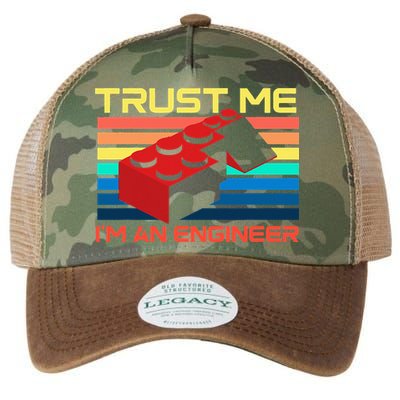 Engineer Master Builder Building Blocks Bricks Bricklayer Legacy Tie Dye Trucker Hat