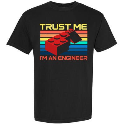 Engineer Master Builder Building Blocks Bricks Bricklayer Garment-Dyed Heavyweight T-Shirt