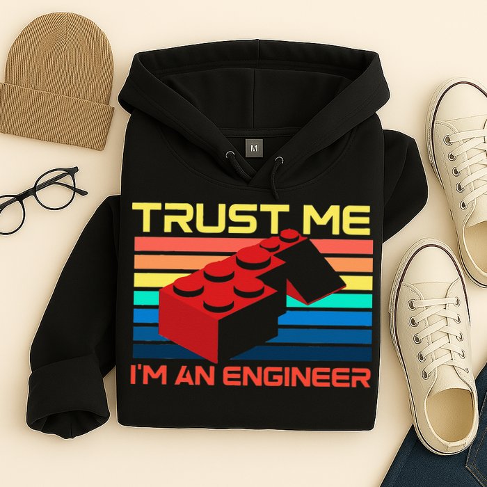 Engineer Master Builder Building Blocks Bricks Bricklayer Hoodie
