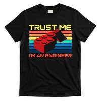 Engineer Master Builder Building Blocks Bricks Bricklayer T-Shirt